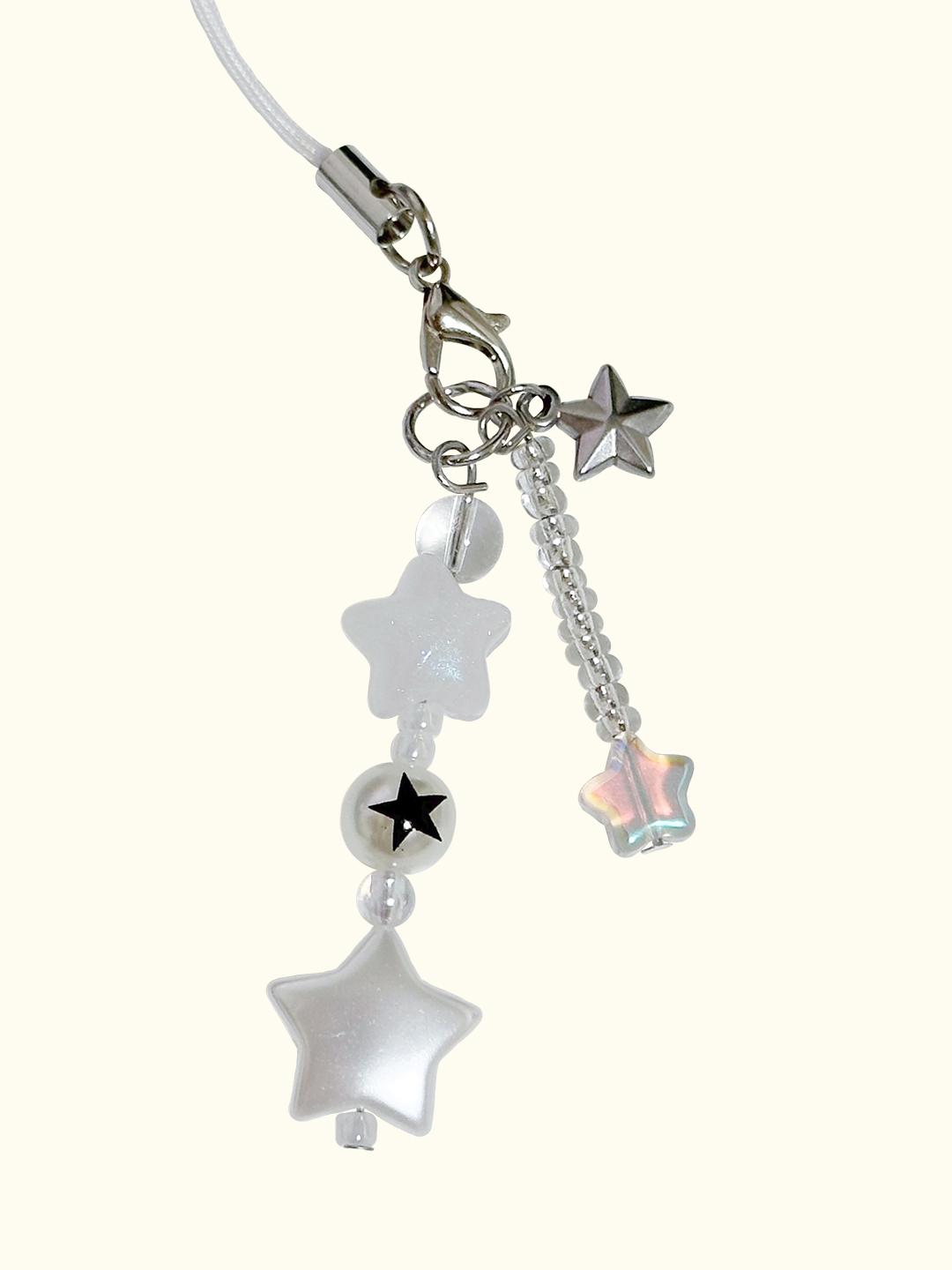 pearl star keyring