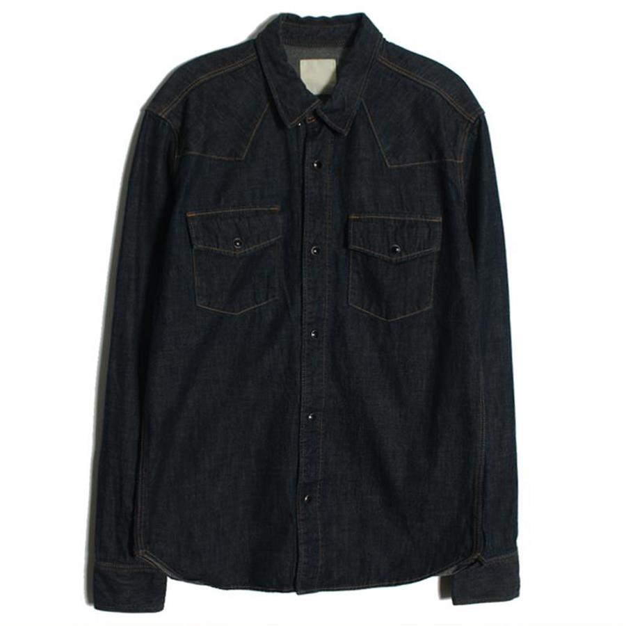 western denim shirt