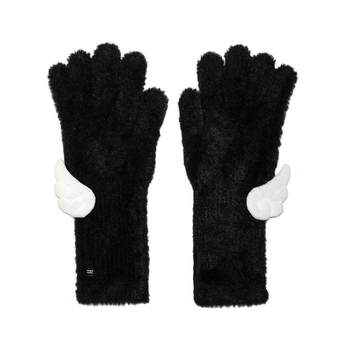angel touch gloves (black)