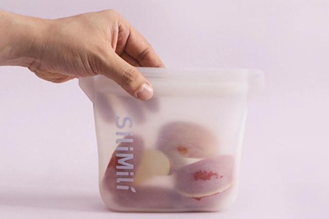 1+1 기획구성 스탠딩 실리콘 지퍼 푸드백 모음전(냉동/열탕/전자레인지)