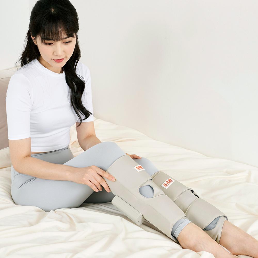 스파알 포터블 종아리 마사지기,무선 공기압 온열 다리 맛사지 안마기 임산부 스파알