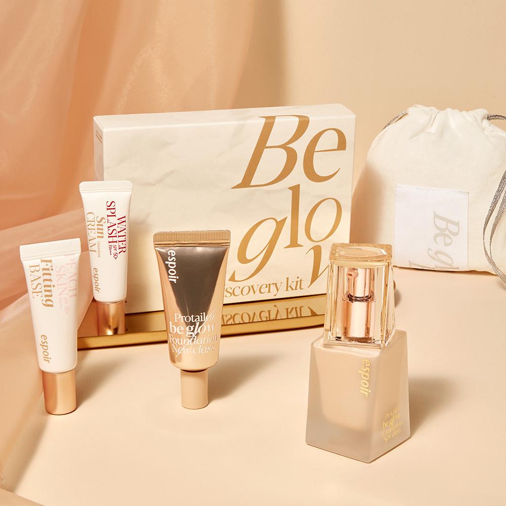 에스쁘아 프로 테일러 비글로우 파운데이션 뉴클래스  SPF27 PA++ 30ml + 비글로우 디스커버리 3종 키트&파우치