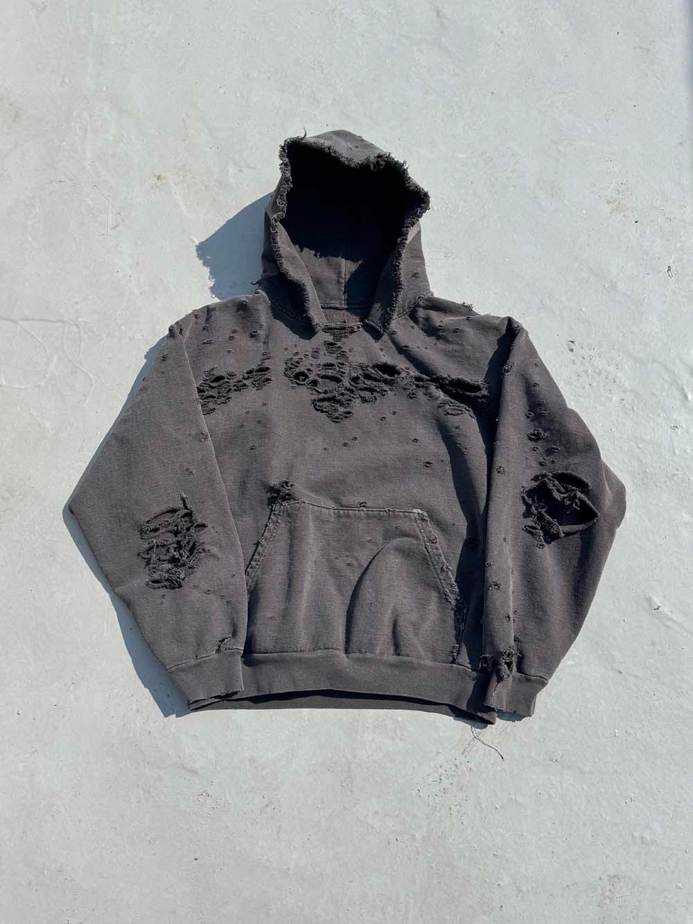 D.D.W Hard Destroyed Hoodie
