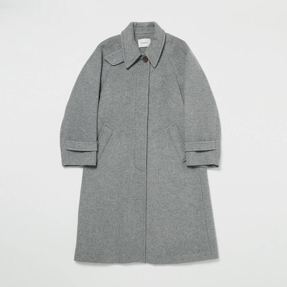 21FW RAGLAN COAT - DARK GREY