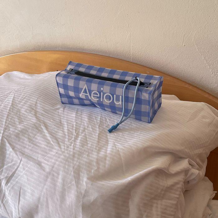Aeiou TPU Pouch for Travelers Check Blue