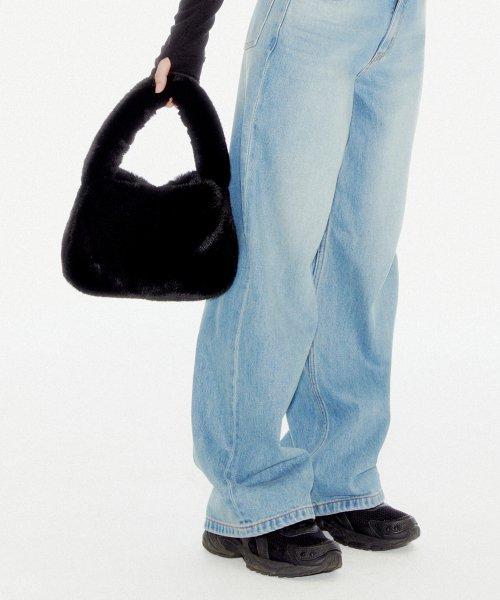 2COLORS YOUHEE FUR TOTE BAG