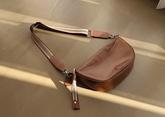 strap 레더 호보백