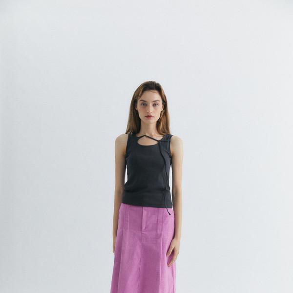 CORDUROY MIDI SKIRTS, LIGHT PINK