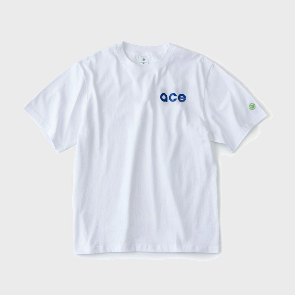 ACE T-SHIRTS WHITE / BLUE