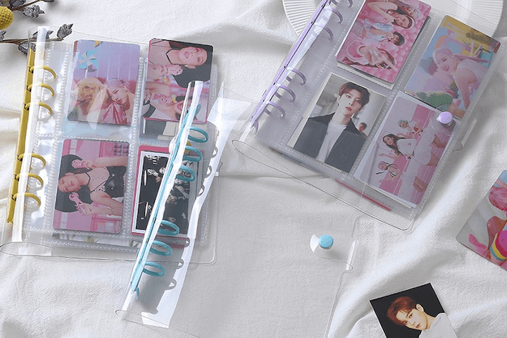 6공 3인치 투명 다이어리 앨범 포토북 4color DD-11139