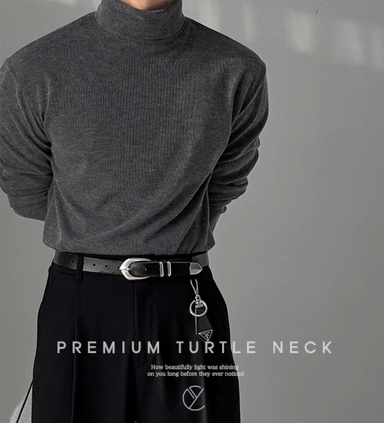 1+1 디프 터틀넥 목폴라