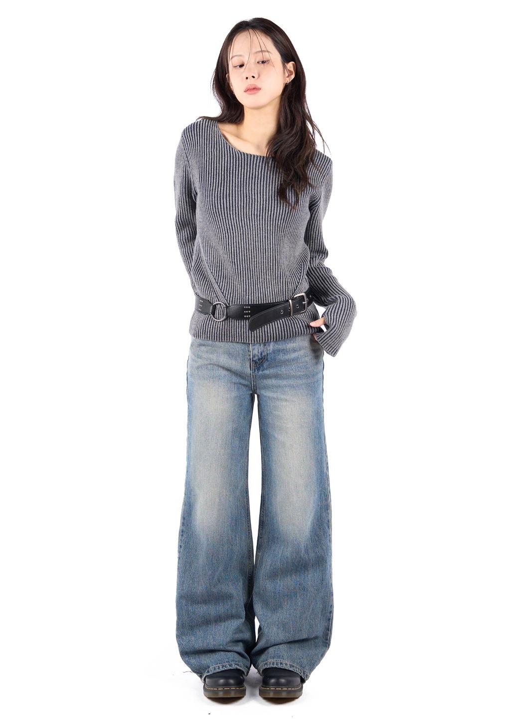 릿킴 GROW FLARE JEANS