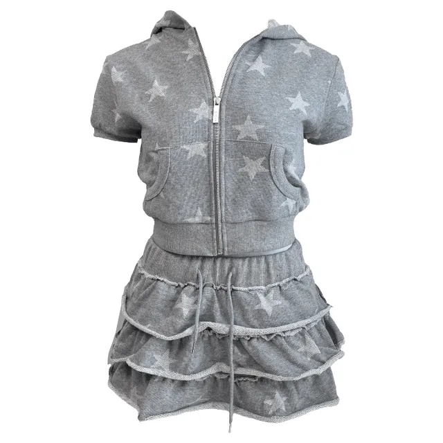 [국내생산] starry comfy set (skirt)