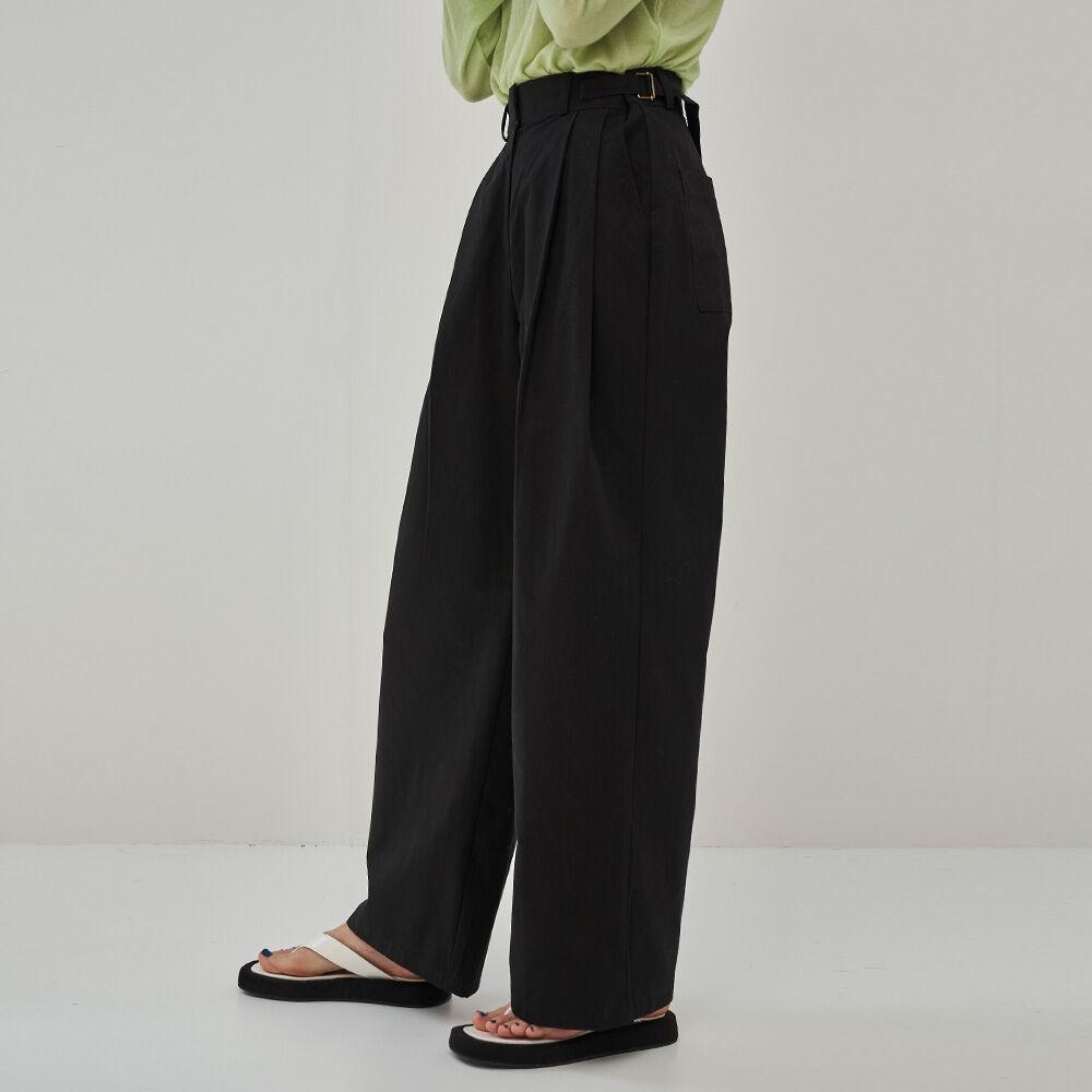 s/s_one size cotton pants 5color (black)