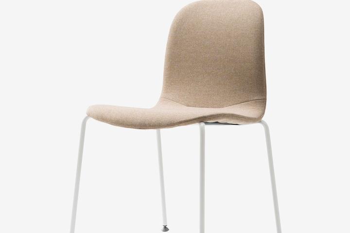 스푼 식탁의자(패브릭, 인조가죽)