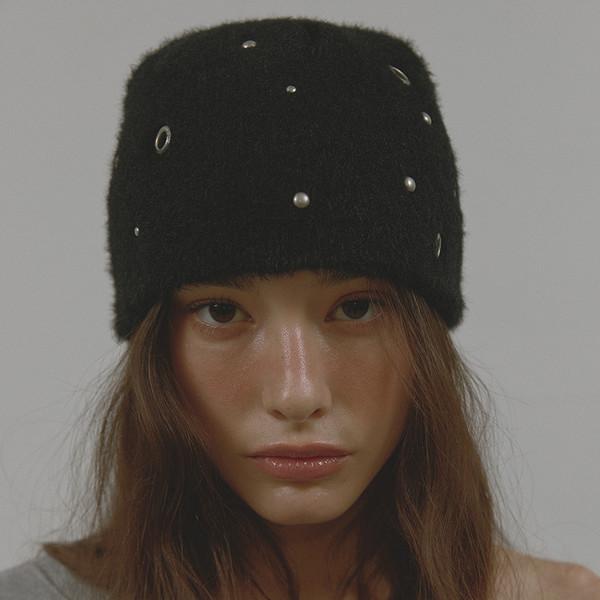 GALAXY KNIT BEANIE (BLACK)(12월 12일 예약배송)