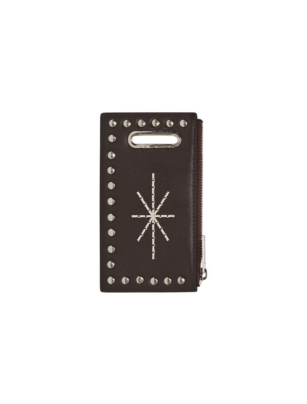STITCH WESTERN WALLET [BROWN]
