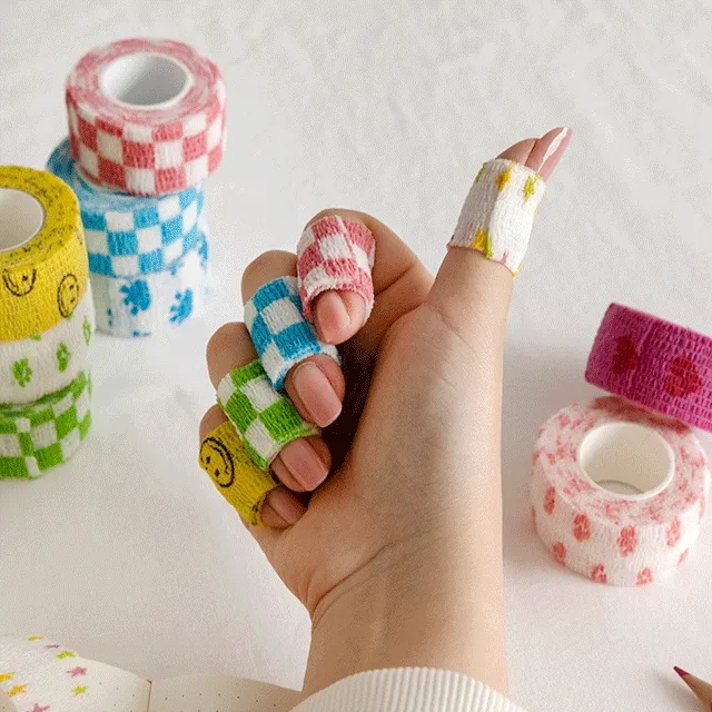 [최저가/문구] 핑거 붕대 손가락 밴드 핑거밴드 핑거붕대 우정템 우정아이템 커플템 커플아이템 할인이벤트 문구