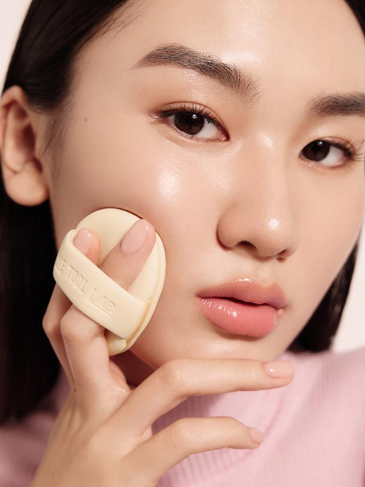 [진정 맑은 커버]더툴랩 롱래스팅 커버 퍼프 쿠션 파운데이션 메이크업 스펀지 4개입