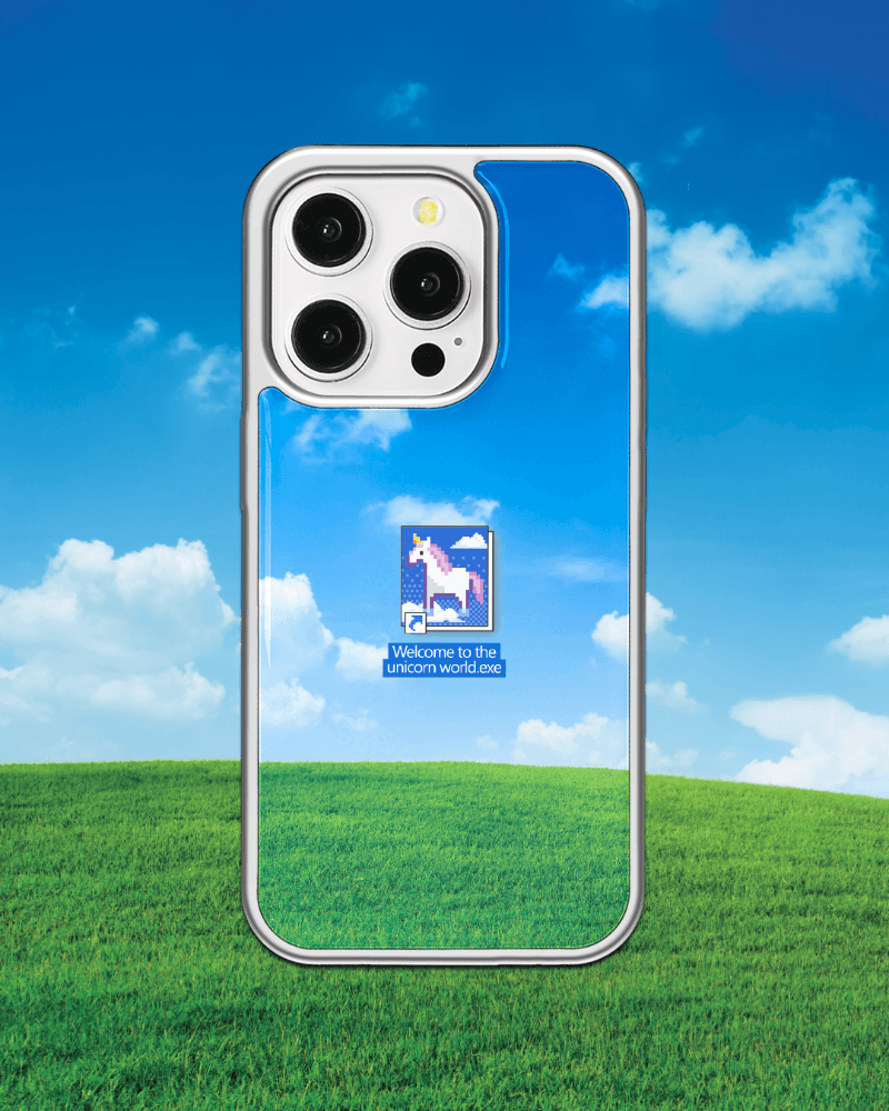 [실버에폭시] 유니콘 월드 케이스