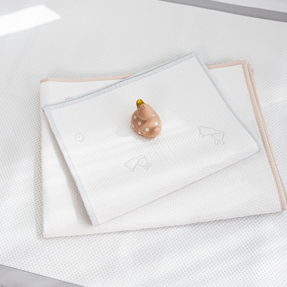 이몽 아기 침대 맞춤 듀라론 냉감 방수 쿨매트 토끼S 셋삼호환