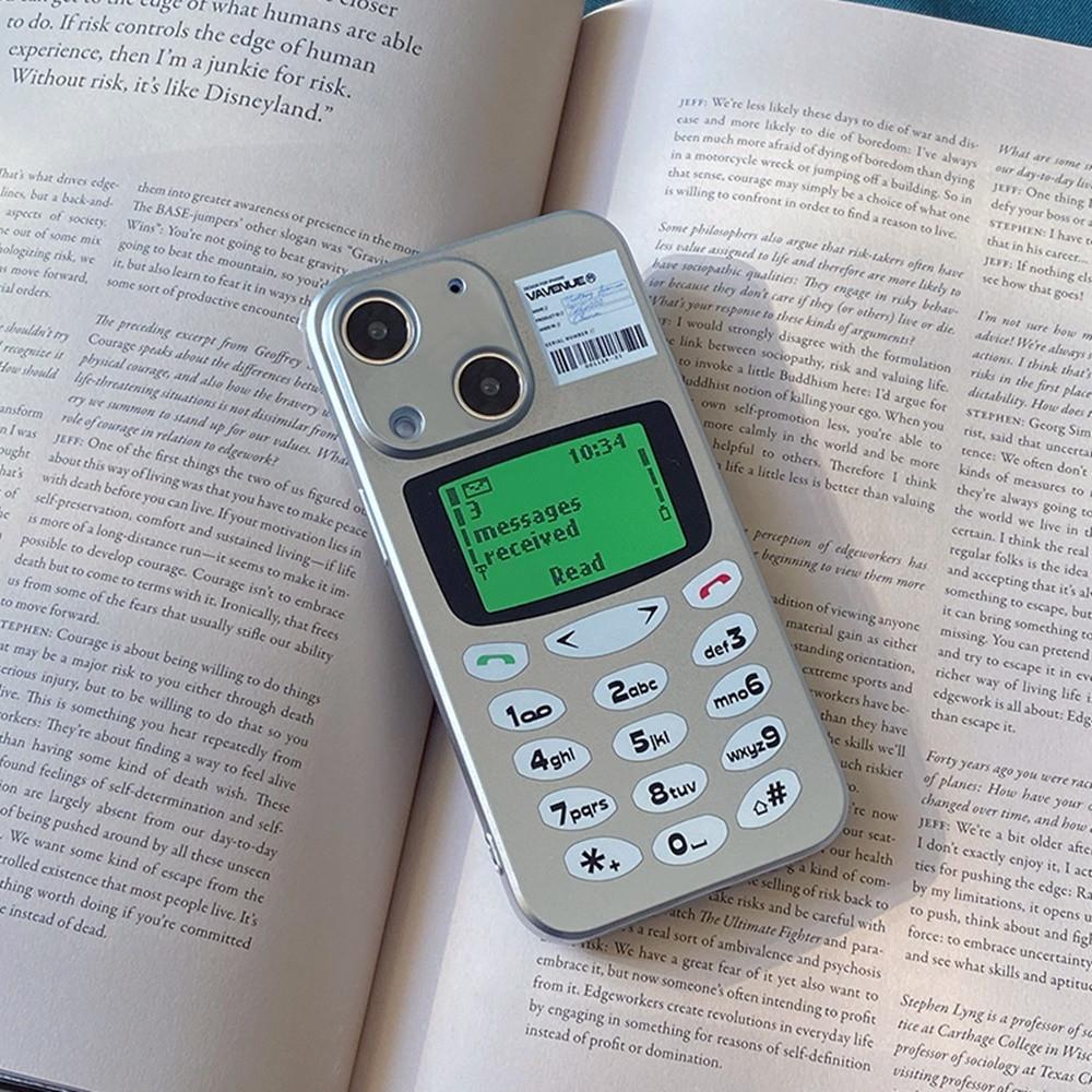 아이폰 14 pro y2k 레트로 폰 휴대폰 케이스