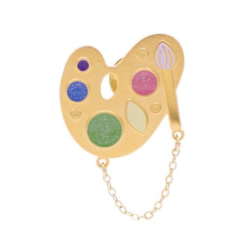 반짝이는 스노우볼 팔레트 펄뱃지