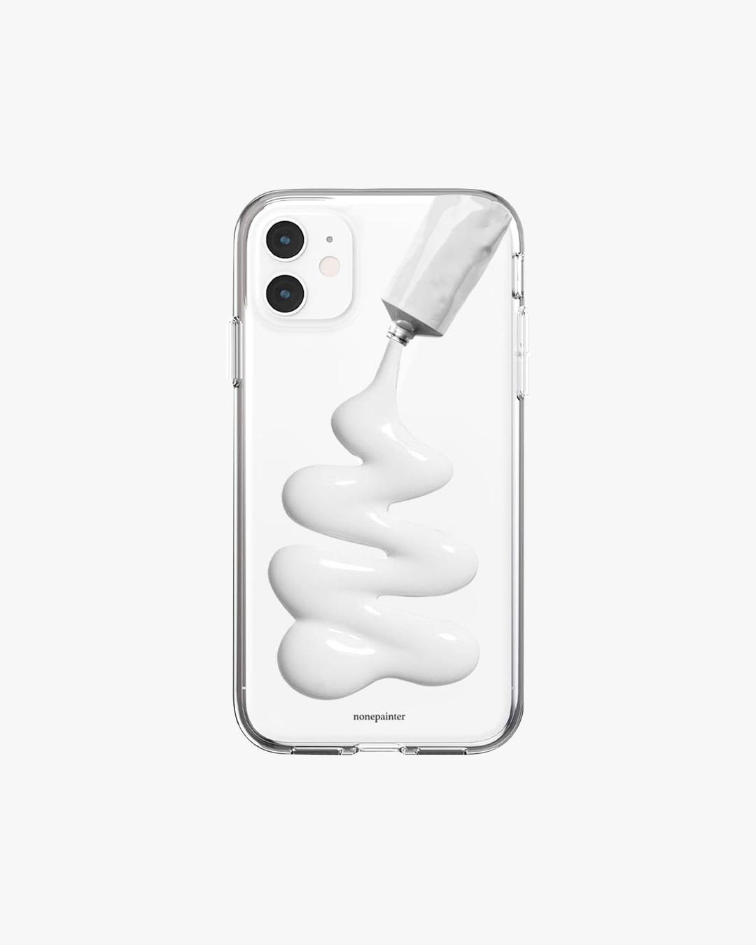 cliché clear jelly case