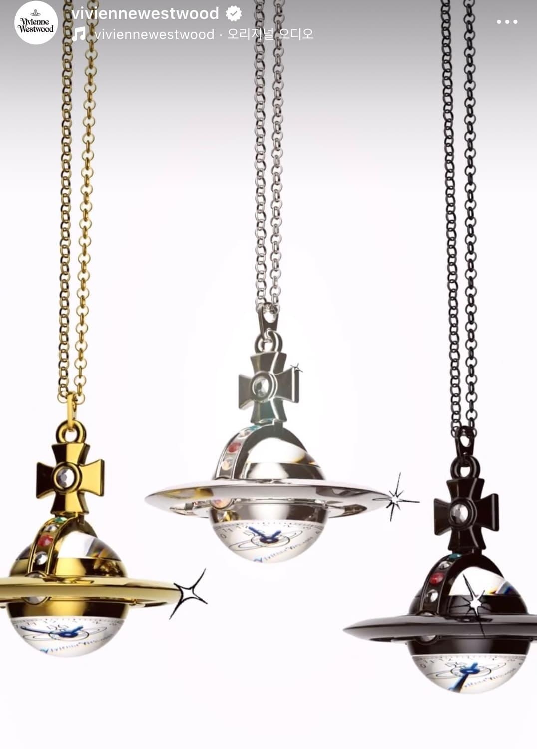 비비안웨스트우드 orb 목걸이 시계 | 후루츠패밀리