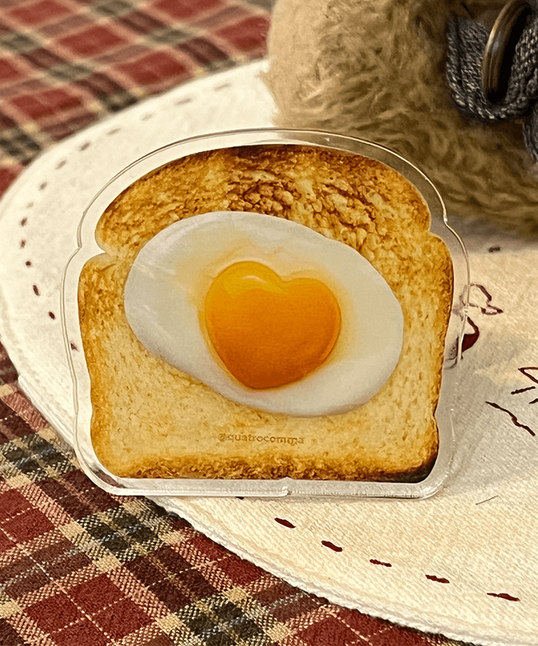 식빵 토스트 맥세이프 그립톡(맥세이프형/일반형 선택, 자체제작)