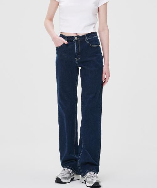 마롭(MALOUPE)  9106 와이드 데님팬츠 (다크인디고) - 사이즈 & 후기 | 무신사