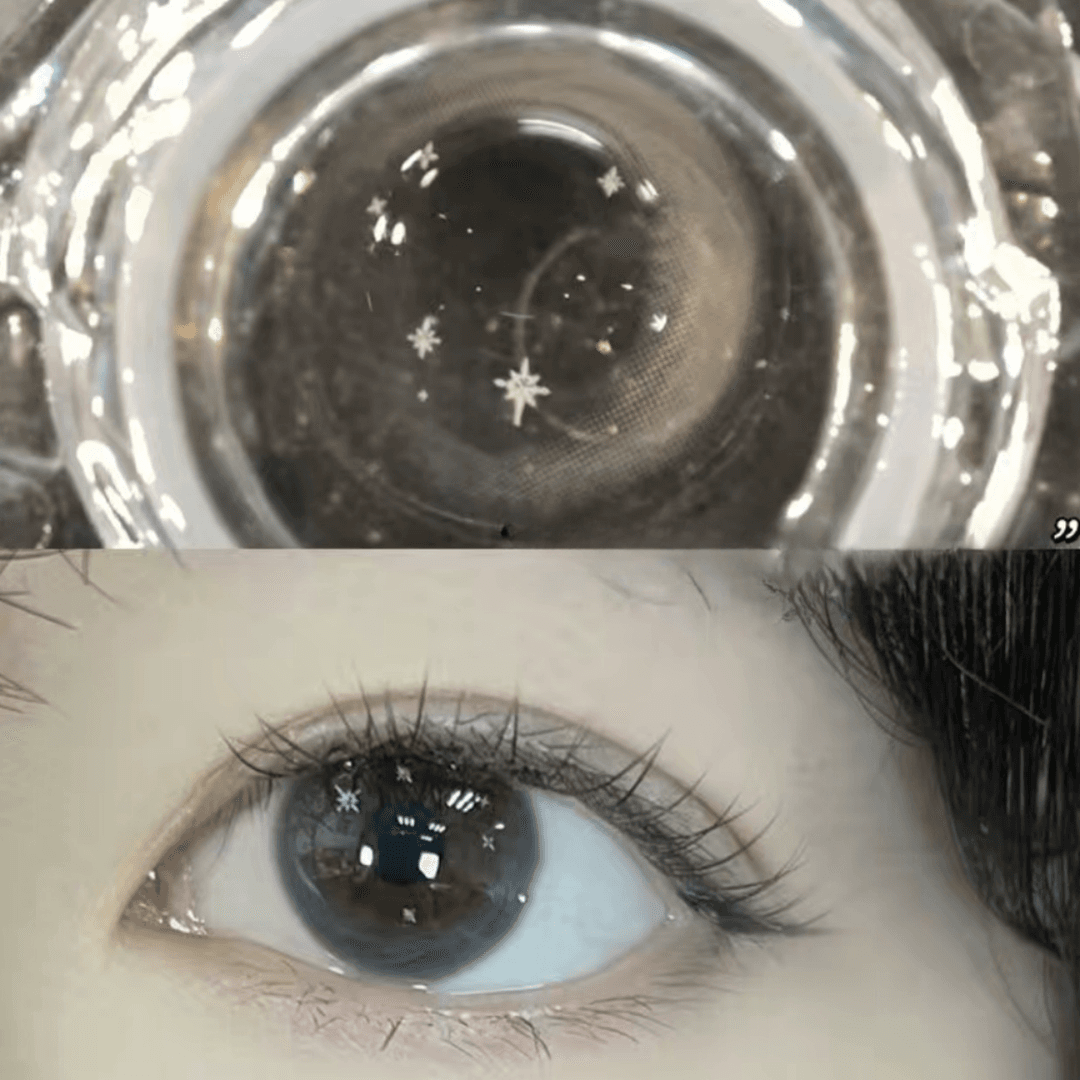 Snowflake Highlight Contact Lenses(1 day wear)