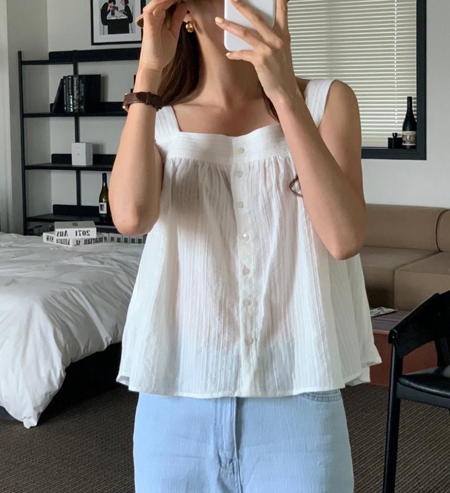 센디 나시 블라우스(2color)