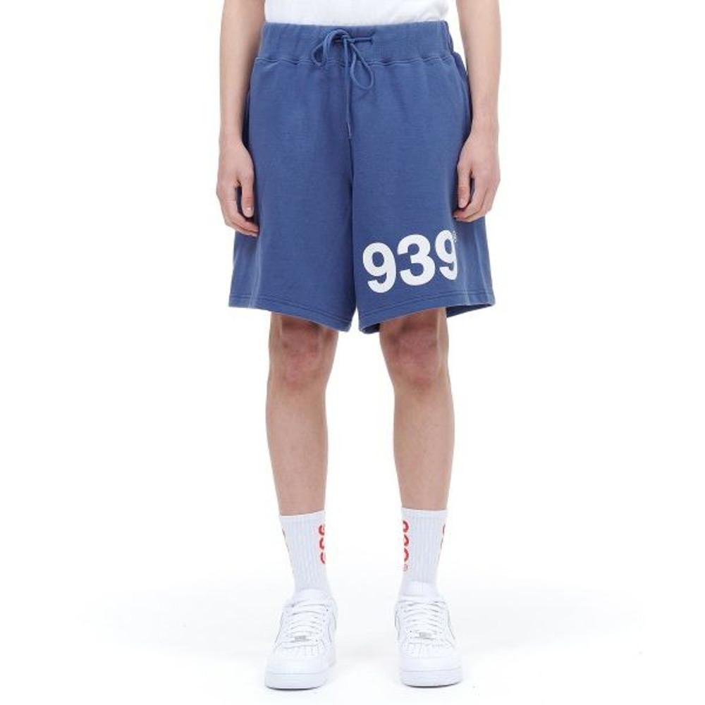 아카이브볼드 939 LOGO 스웨트 SHORTS 블루