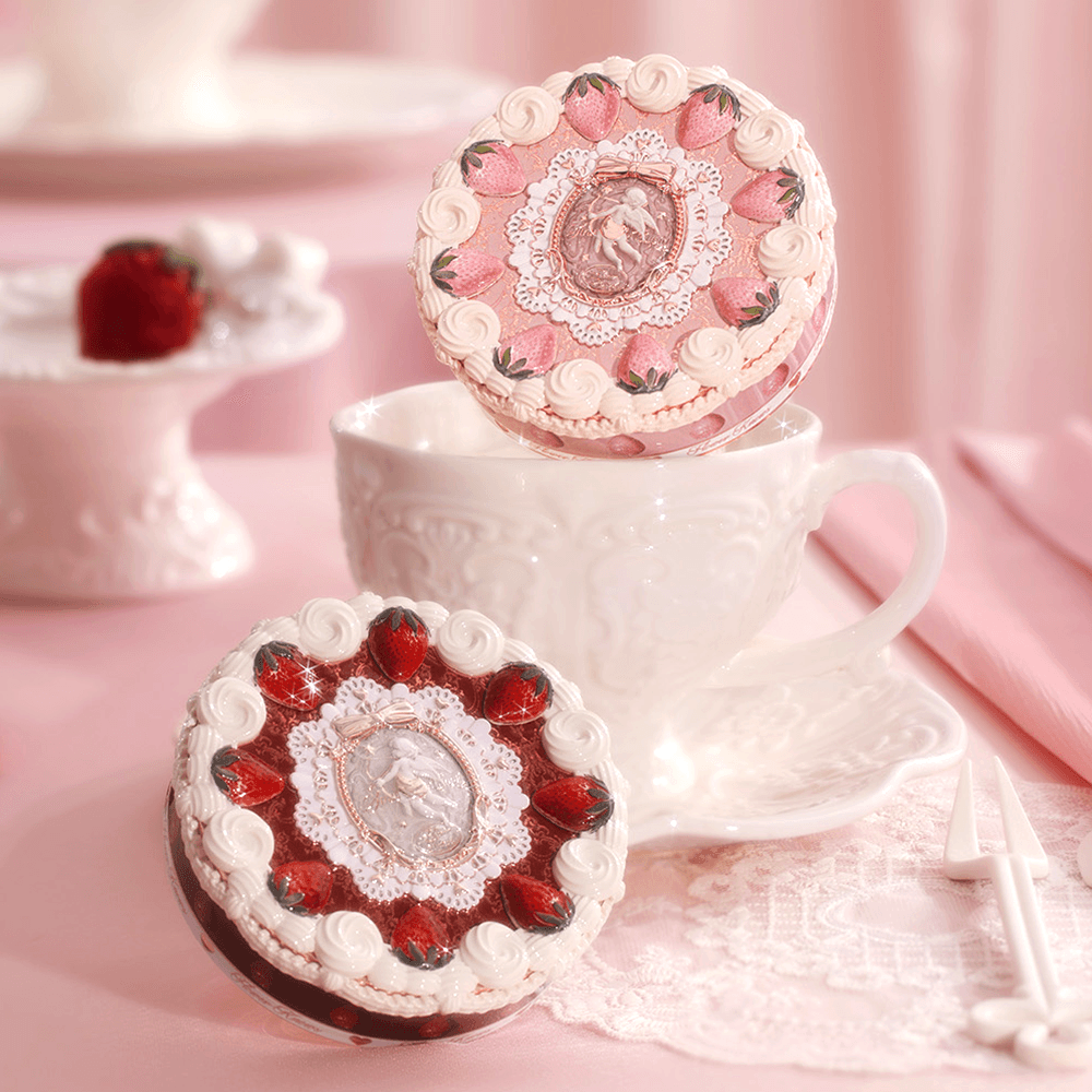 플라워노즈 스트로베리 큐피드 컬렉션 프레스드 파우더 (2colors)