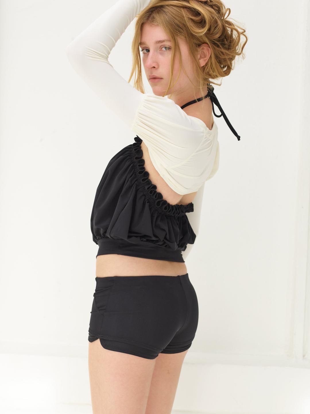 Juliet bolero - pearl - XS (4-6) MADE TO ORDER