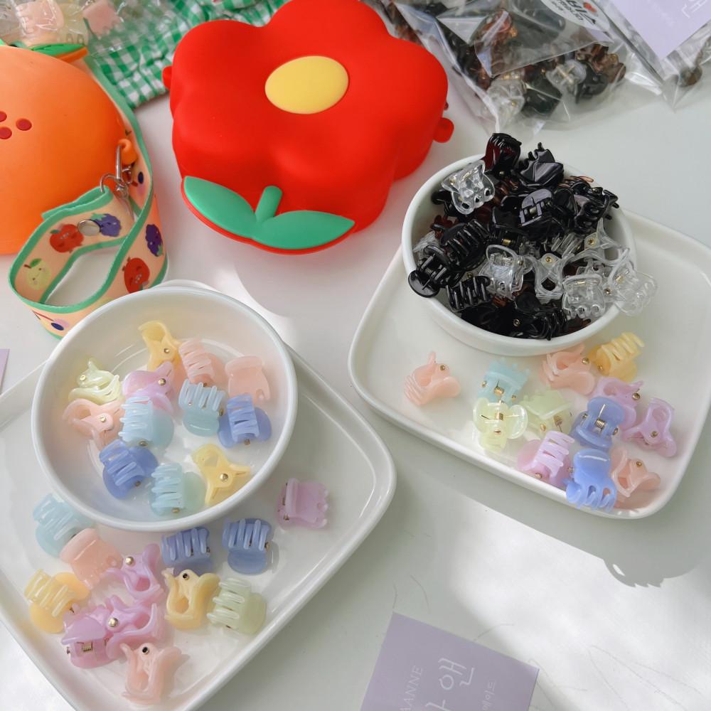 초미니집게핀 23p세트 디스코핀 옆머리 잔머리핀