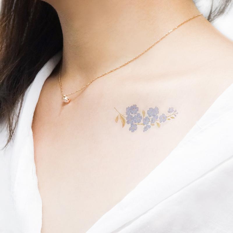 타투스티커 플라워