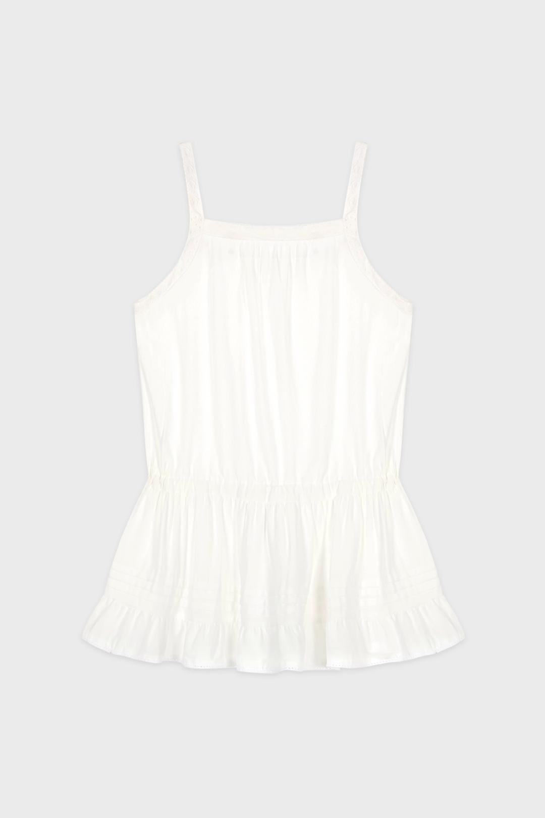 Low-Waist String Dress (Cream)