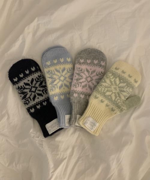Snow Cashmere Gloves - 4Color