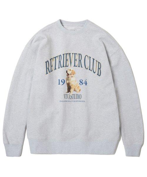 RETRIEVER CREWNECK KA [MELANGE GREY]