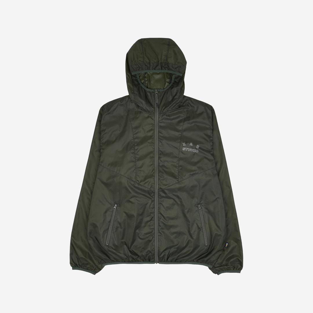 IAB Studio Ripstop Wind Jacket Deep Green