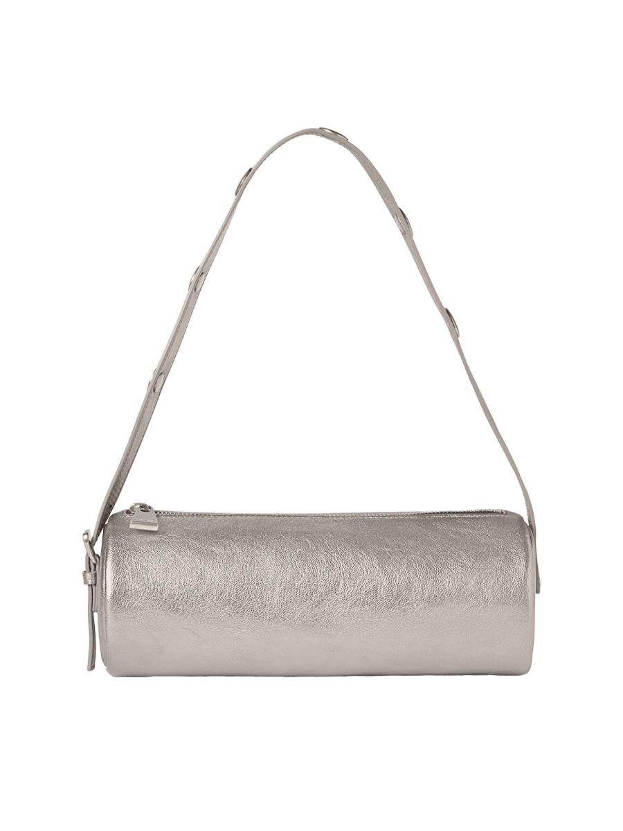 City Barrel Bag (Silver)