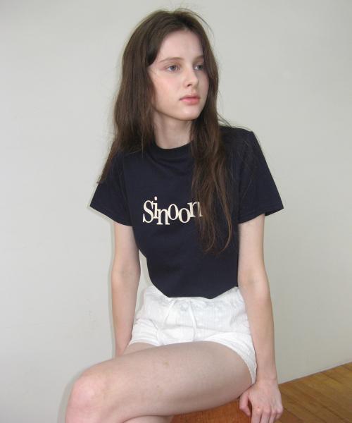 Sinoon Signature Logo T-Shirts (Navy)