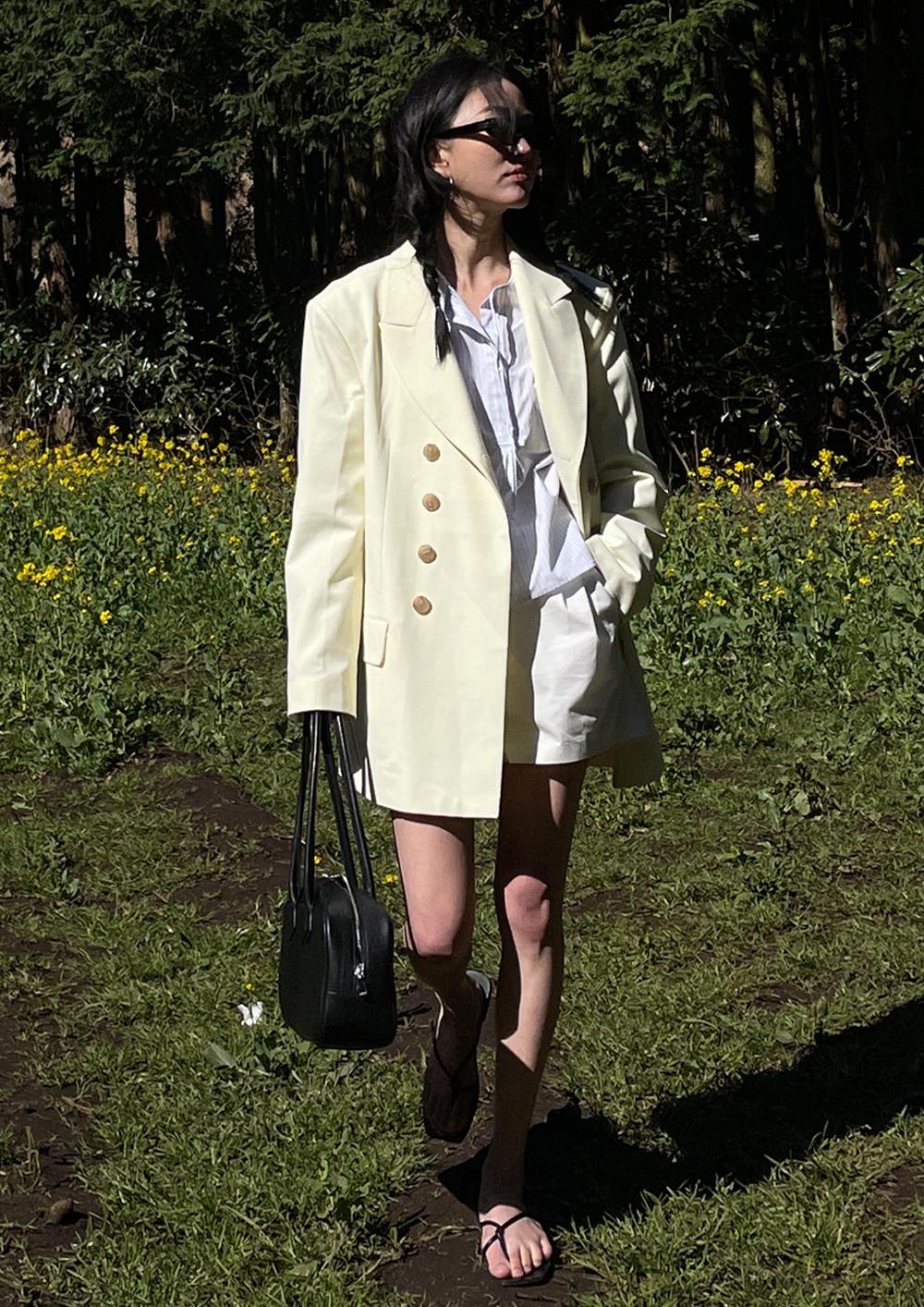 ifso Classic Jacket (Soft Yellow) *바로출고*