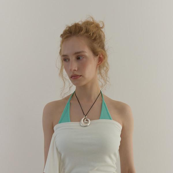 SIDE FLOW TUBE TOP (IVORY)(5월 6일 예약배송)