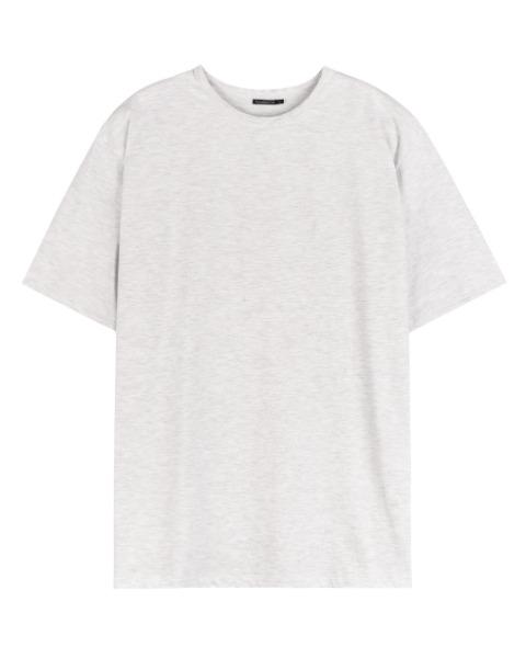 [HAUSBACKEN] DAILY T-SHIRT (MELANGE WHITE)