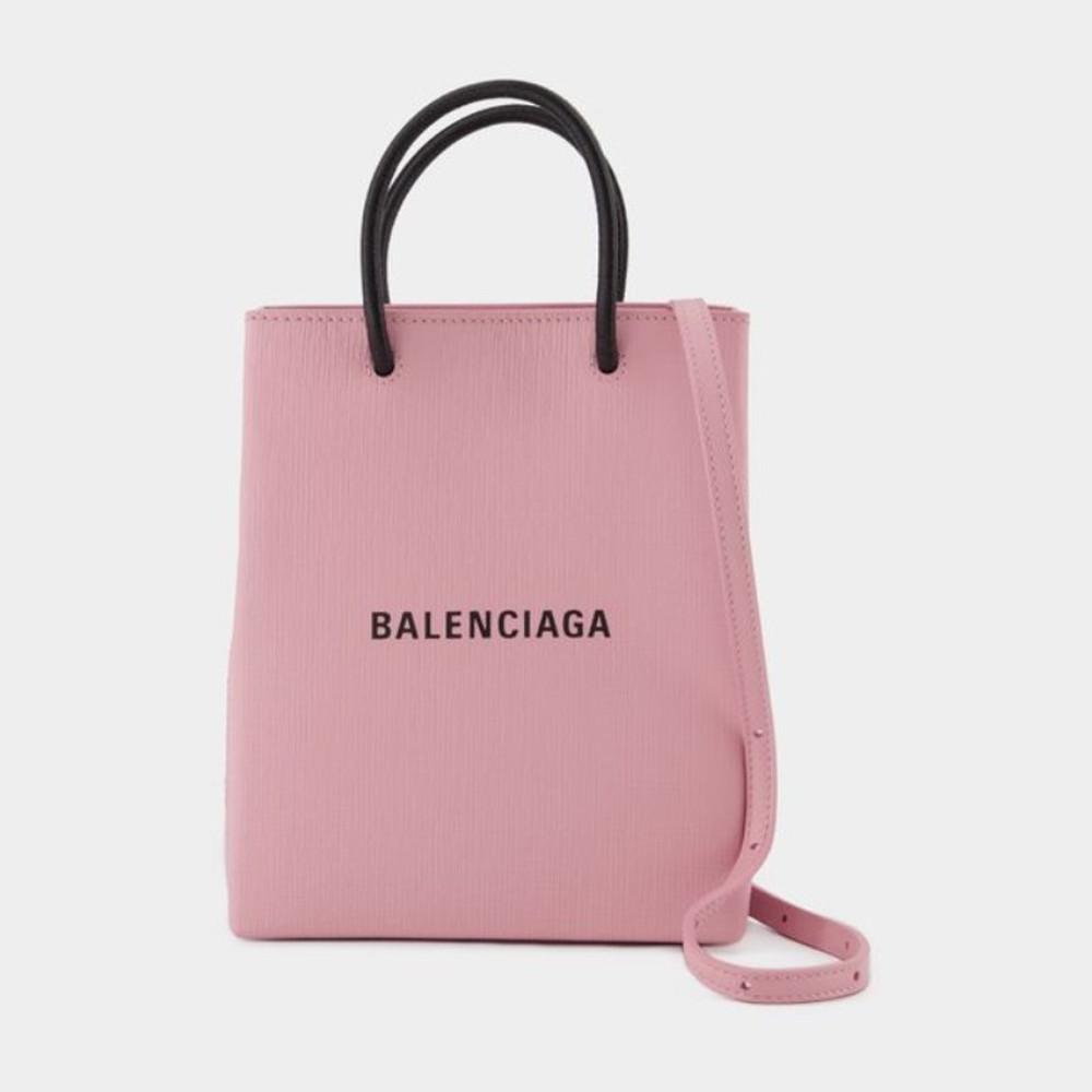 발렌시아가 토트백 7577760AI2N6960 POWDER PINK/ L BLACK