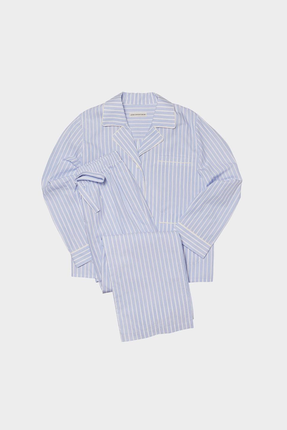 [송혜교 착용] Stripe Cotton Pajama Set