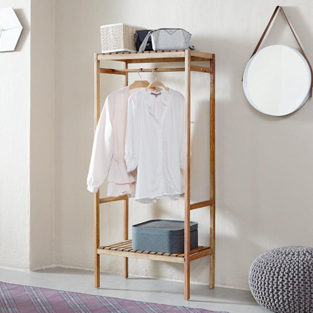 뉴 원목 선반 행거